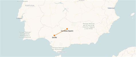 train from cordoba to seville spain|distance seville to cordoba.